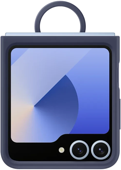 Samsung Silicone Case für Galaxy Z Flip7 FE/Flip6 navy