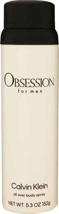 Calvin Klein Obsession For Men All Over Body Spray, 152g