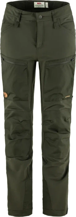Fjällräven Keb Agile Winter Hose lang deep forest (Damen)