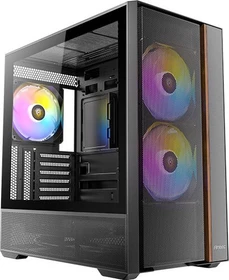 Antec Flux Rear, schwarz/braun, Glasfenster (0-761345-10241-4)