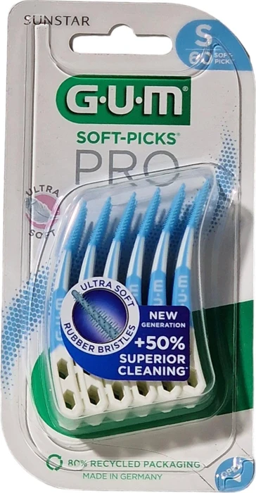 Sunstar Gum Soft-Picks Pro Interdentalbürste small, 60 Stück