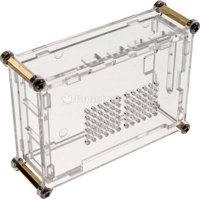 Joy-iT Acrylgehäuse für Raspberry Pi 4, transparent