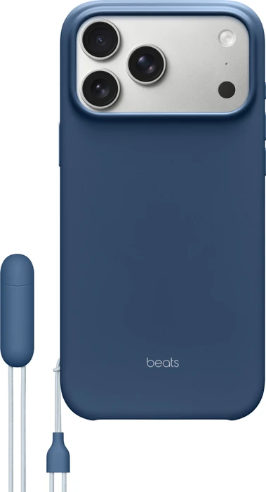 Apple Beats Kickstand Case mit MagSafe für iPhone 17 Pro Max felsblau