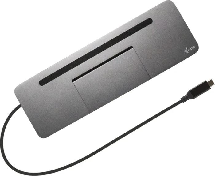 i-tec Metal Ergonomic 4K 3x Display Docking Station, inkl. Netzteil, USB PD 85W, USB-C 3.0 [Stecker]