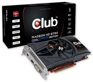Club 3D Radeon HD 6790 CoolStream, 1GB GDDR5, DVI, HDMI, mDP
