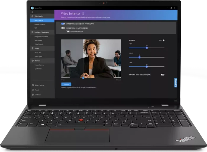 Lenovo ThinkPad T16 G2 (Intel), Thunder Black, Core i5-1335U, 16GB RAM, 512GB SSD, DE