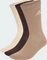 adidas Cushioned Crew Socken crystal linen/aurora coffee/chalky brown, 3 Paare Vorschaubild