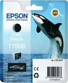 Epson Tinte T7608 schwarz matt