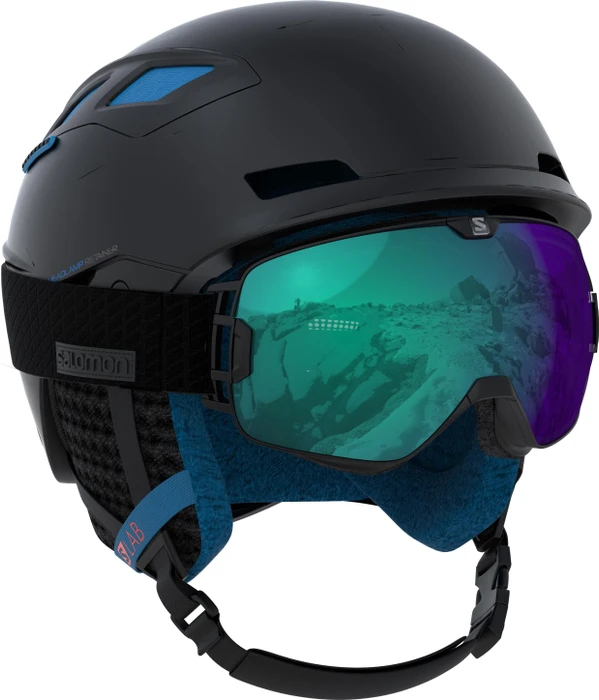 Salomon MTN Lab Helm schwarz