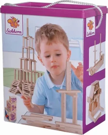 Eichhorn Holzbaukasten,  200-tlg.
