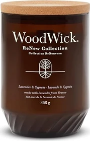 WoodWick ReNew Collection Lavender & Cypress Duftkerze, 368g