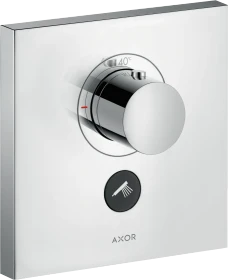 Hansgrohe Axor ShowerSelect Thermostat HighFlow Unterputz eckig für 1 Verbraucher und einen zusätzlichen Abgang chrom