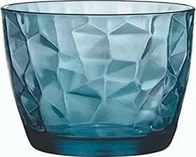 Bormioli Rocco Diamond D.O.F. Glas ocean blue, 6 Stück