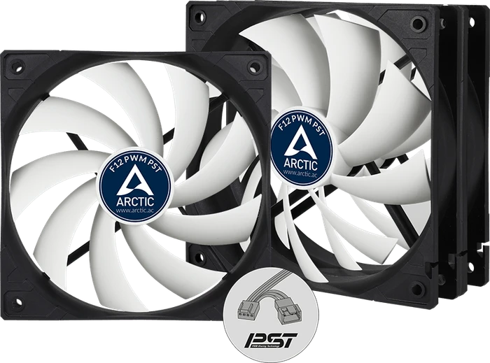 ARCTIC F12 PWM PST, 120mm, 3er-Pack