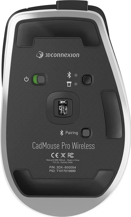 3Dconnexion CadMouse Pro Wireless, USB/Bluetooth
