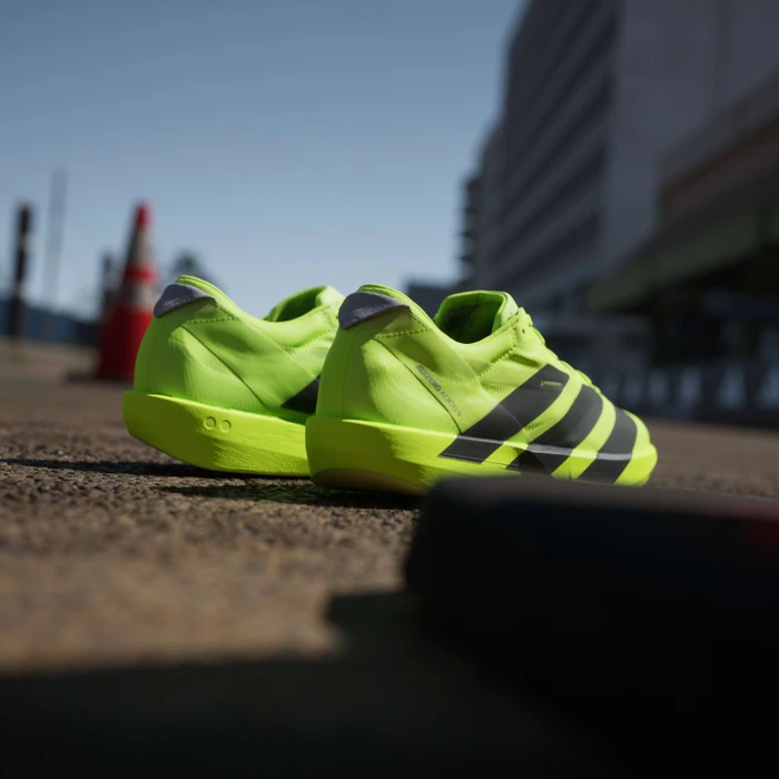 adidas Adizero Adios 9 lucid lemon/core black/halo silver (Herren)