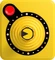 Atari CX40+ Wireless Joystick Pac-Man Edition gelb Vorschaubild