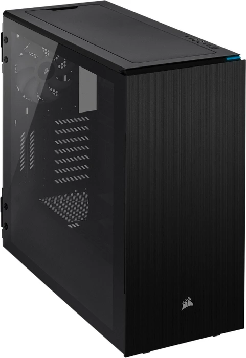 Corsair Carbide Series 678C, schwarz, Glasfenster, schallgedämmt
