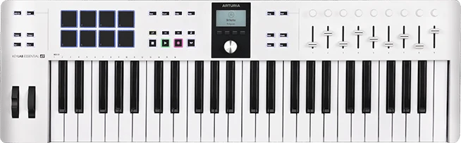 Arturia KeyLab Essential 49 mk3 weiß