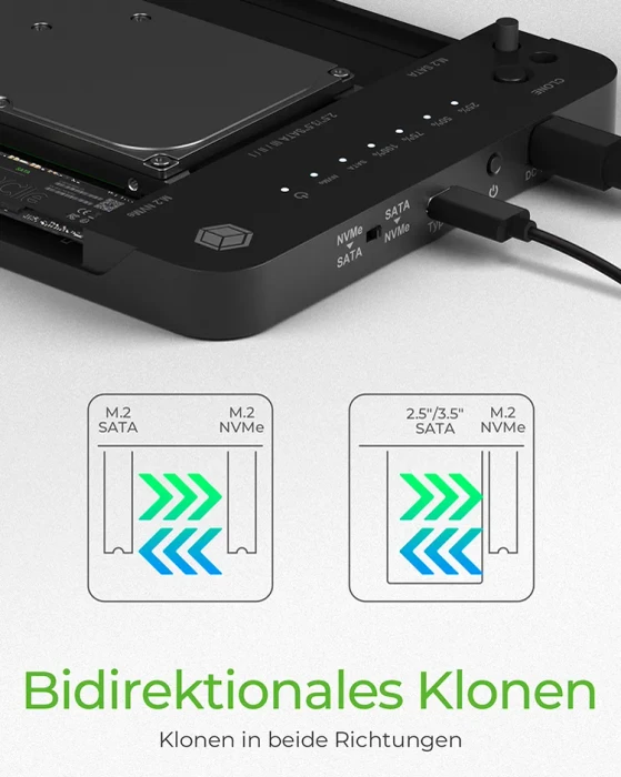 RaidSonic Icy Box IB-2915MSCL-C31, USB-C 3.1