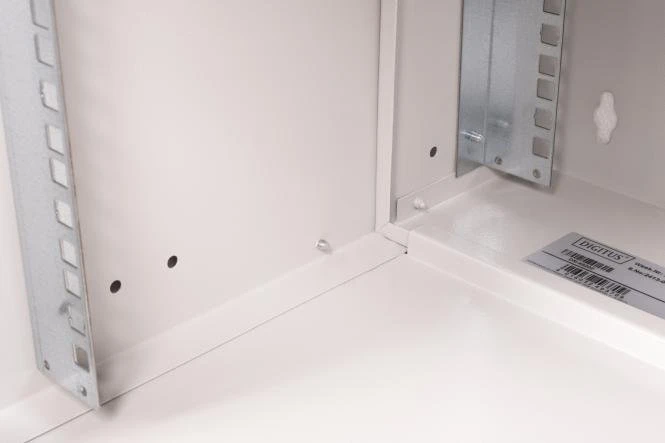 Digitus Professional SoHo Pro Line 19" Wandgehäuse 7HE, unmontiert, Stahltür, IP20, RAL 7035, 400mm tief