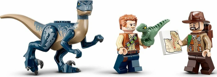 LEGO Jurassic World - Velociraptor: Rettungsmission mit dem Doppeldecker