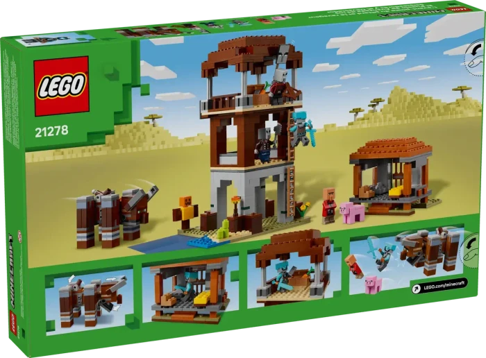 LEGO Minecraft - Ein Verwüster am Plünderer-Außenposten