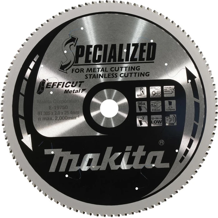 Makita Specialized Efficut Kreissägeblatt 96Z, 305x2x25.4mm, 1 Stück