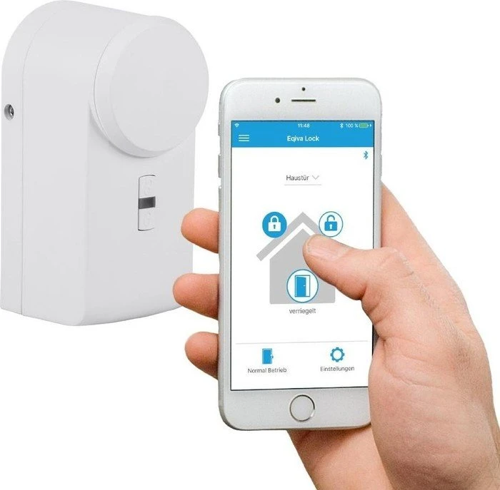 eQ-3 Eqiva Bluetooth Smart Türschlossantrieb, weiß