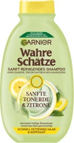 Garnier Wahre Schätze Tonerde & Zitrone Shampoo, 250ml