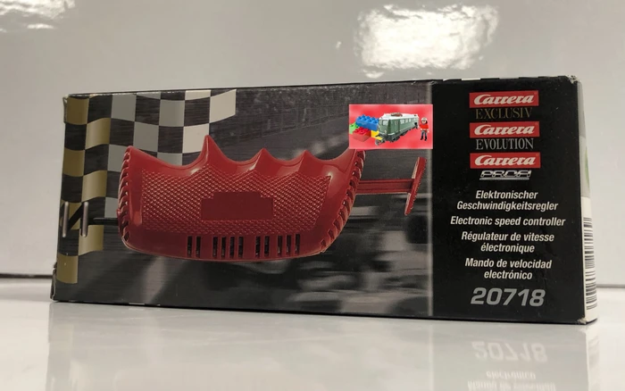 Carrera Evolution Zubehör Mechanischer Handregler rot