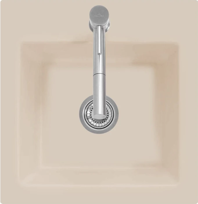 Villeroy & Boch Subway 50 S Einbau Becken mittig almond