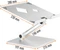 Durable Laptop Ständer Rise, Notebook-Stand 10-17" Vorschaubild