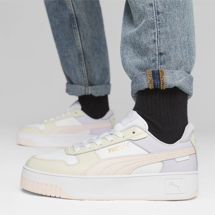 Puma Carina Street puma white/frosty pink/alpine snow (Damen)