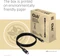 Club 3D USB-C Kabel, USB4 Gen3x2, 40Gb/s, 8K60Hz, 240W PD EPR, USB-C Stecker auf USB-C Stecker, 1m Vorschaubild