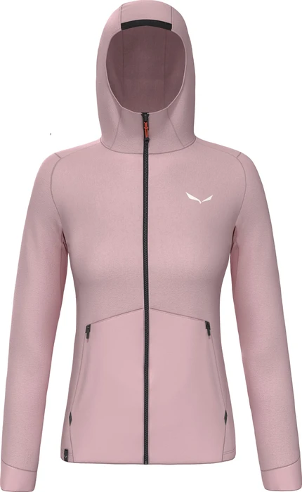 Salewa Puez Merino Durastretch Hoody Funktionsjacke pink zephyr (Damen)
