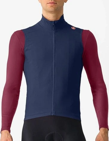 Castelli Espresso Fahrradweste belgian blue (Herren)