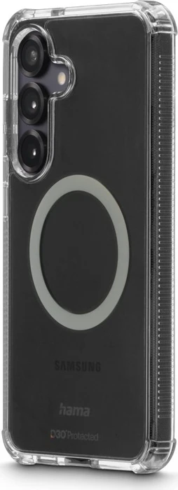 Hama Handyhülle Extreme Protect magnetisch für Samsung Galaxy S25+ transparent