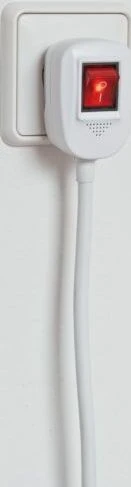 Brennenstuhl Vario Power bewegliche Steckdosenleiste mit USB-Ladefunktion, Schalter, 5-fach, 1.4m, weiß