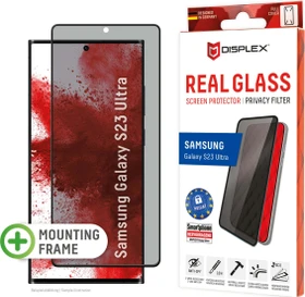 Displex Real Glass Full Cover Privacy für Samsung Galaxy S23 Ultra