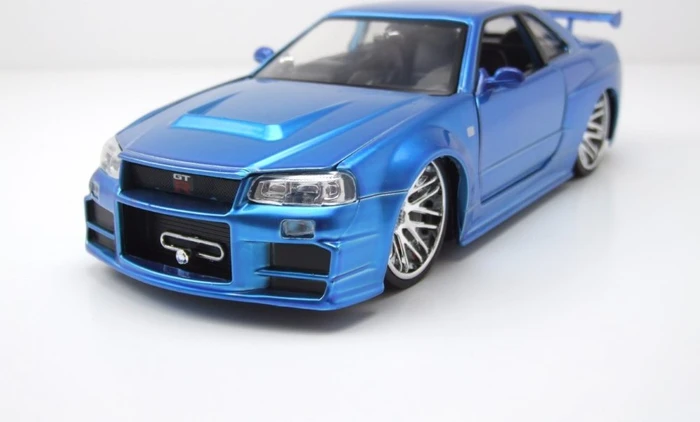 Jada Toys Fast & Furious - 2002 Nissan Skyline blau 1:24