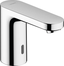 Hansgrohe Vernis Blend elektrische Waschbeckenarmatur für kaltes oder vorgemischtes Wasser mit Batterie chrom