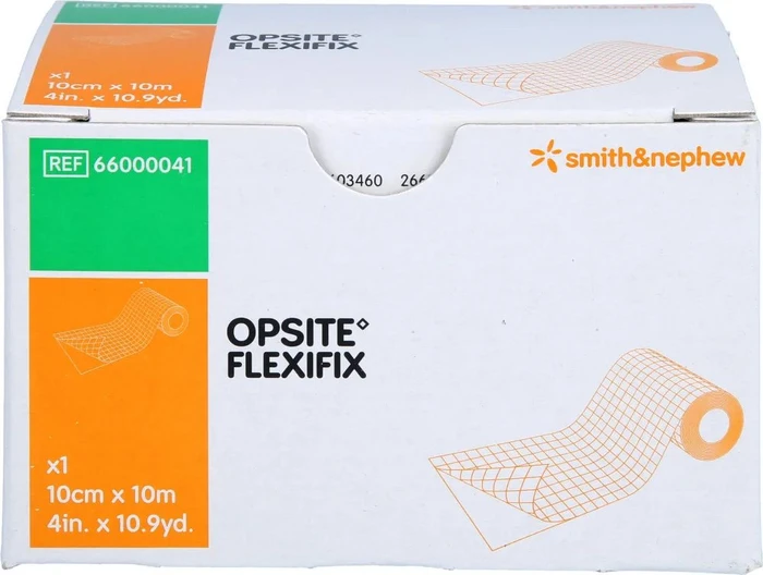 Smith & Nephew Opsite Flexifix, 10cm x 10m, 1 Stück