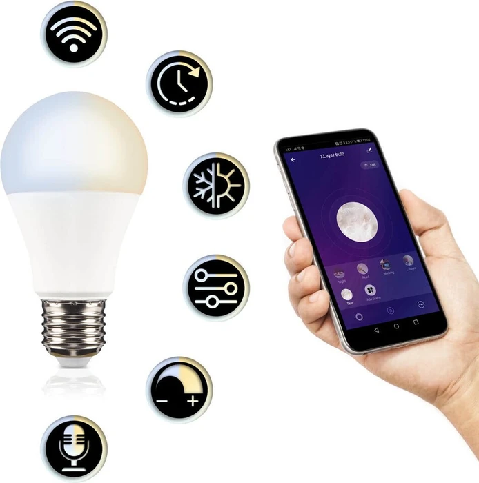 XLayer Smart Echo LED Birne E27 9W