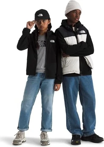 The North Face Glacier Fleece Full Zip Jacke tnf black (Junior)
