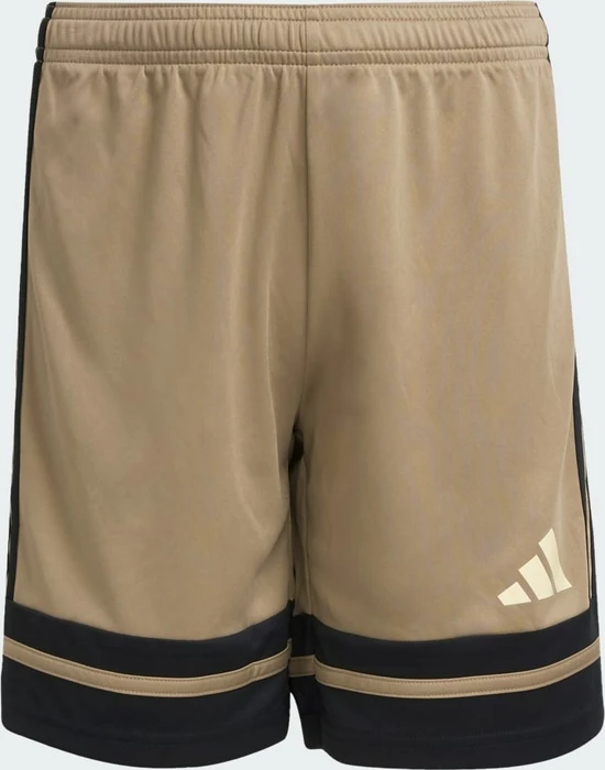 adidas Squadra 25 Trainingshose kurz blanch cargo/black/warm vanilla (Junior)