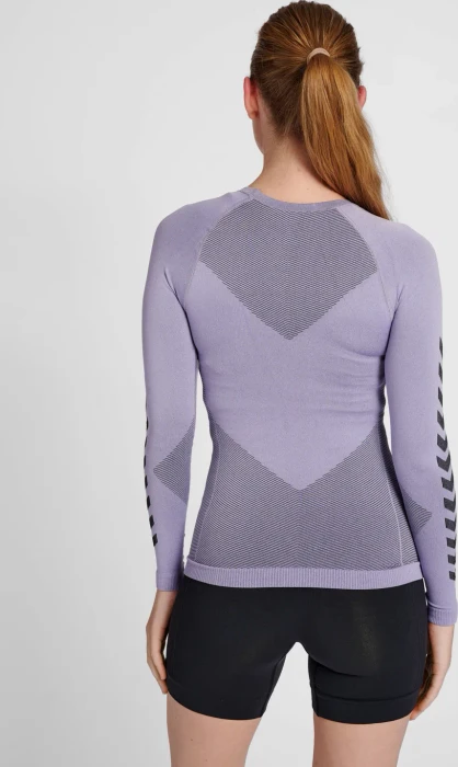 hummel Seamless First Jersey Funktionsshirt langarm lavender (Damen)