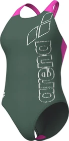Arena Scratchy V-Back Badeanzug oliv (Damen)