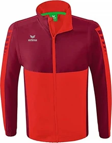 Erima Six Wings mit abnehmbaren Ärmeln Trainingsjacke rot/bordeaux (Herren)