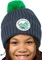 Jack Wolfskin Pompom Badge Beanie midnight sky (Junior) Vorschaubild